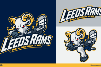 make you hockey, roller skate and other sports logo