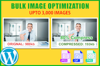 compress and optimization bulk images