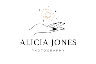 design a modern photography logo