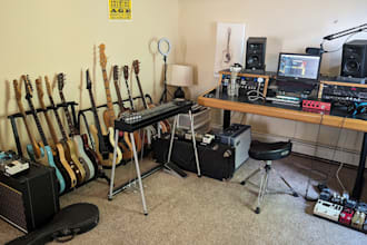 record your acoustic or electric guitars
