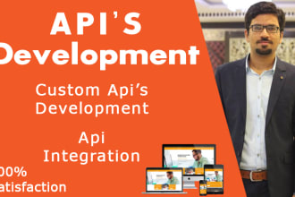 develop custom API or api integration in php laravel
