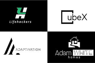 design a clean, simple, and elegant text logo for your brand