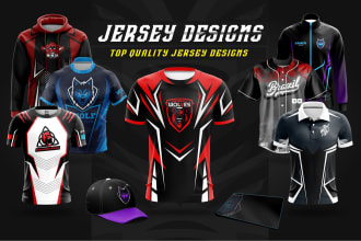 design a full print sublimation jersey or uniform