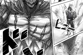 draw comic in manga style in your mind only for you