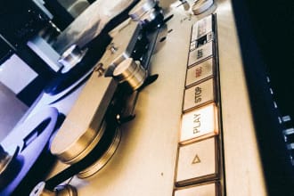 make your audio sound better with analogue tape machine