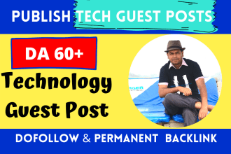 publish tech guest post, technolgy guest post on high da websites