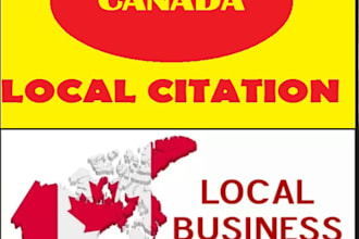 do 40 best canada local SEO citations