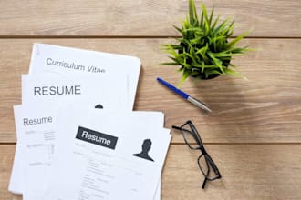 create a resume, CV or cover letter