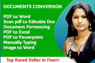 do PDF to word, scan pages to word, google docs, and typing