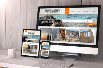 design a stunning website or wordpress website design
