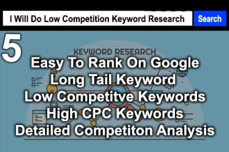 do low competition keyword research
