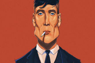 draw funny caricature or cartoon in just 2 days