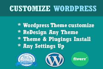 customize wordpress theme,redsign,clone,copy design