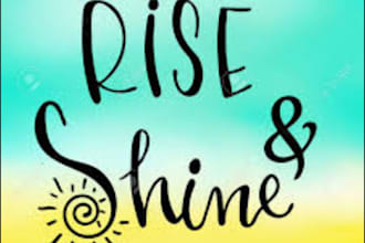 work with you to build a new wake up routine