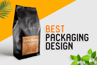 do product label or packaging design