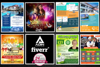 design poster, flyer, brochure, leaflet