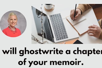 ghostwrite one chapter of your memoir