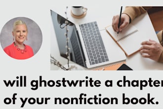 ghostwrite one chapter of your nonfiction book