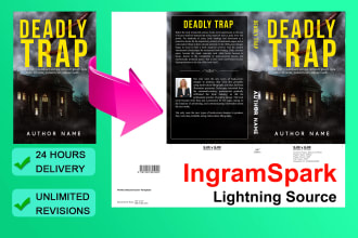 convert ebook cover to ingramspark  lightning source cover