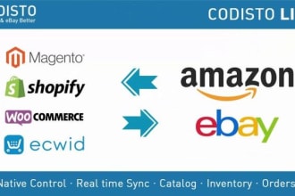 upload products etsy, amazon, magneto, ebay, opencart