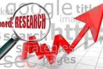 make  a keyword search for your website,  in the eyes of search engines
