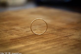 make you a sterling silver stacking thin ring