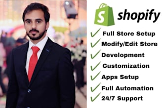 do custom shopify coding and fix shopify bugs