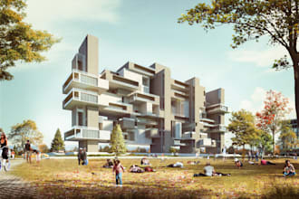 do 3d photorealistic rendering, architectural visualization,lumion unreal engine