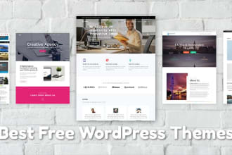 full website creation with responsive design
