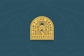 design line art logo