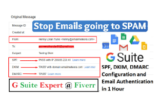 fix any google workspace, gsuite, email deliverability issues