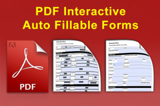 convert pdf and design pdf interactive fillable forms