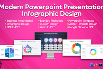 redesign your powerpoint presentation with modern infographics