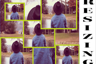 resize the image  with in 24 hours