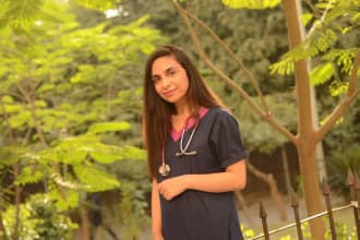 write medical, health and fitness articles as a doctor