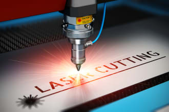 create dxf dwg stl files for cnc laser cutting and engraving