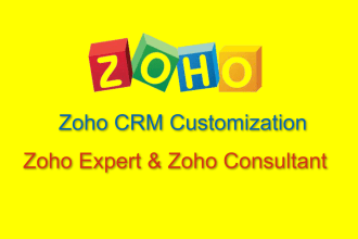 setup zoho crm customization,automation for your business