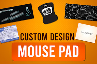 create eye catching mouse pad design