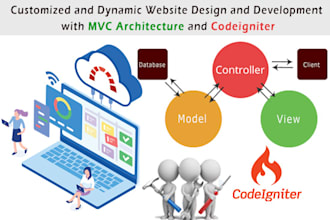 do dynamic custom website development