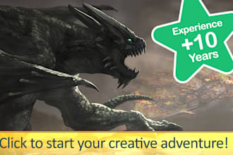 create a dragon for you on my style