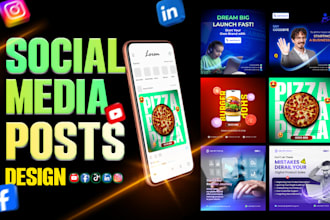 design social media facebook instagram linkedin ads