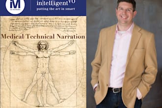 record a medical or technical narration voiceover