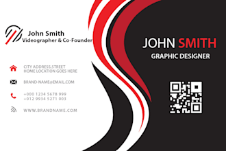 design modren and unique business cards professionally