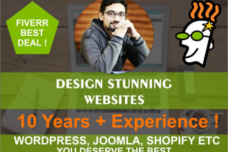 design hostgator, digital ocean, godaddy, bluehost, websites