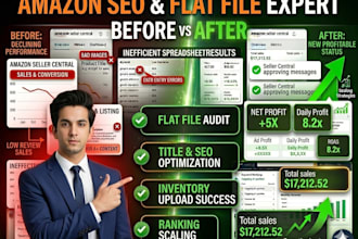 do amazon product listing through flat file upload