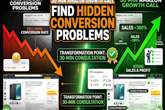 be your amazon consultant to audit and analyze your listing