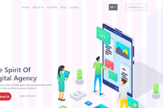 create wordpress website or wordpress design