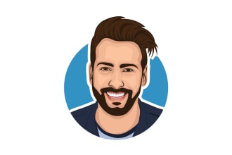 draw bighead cartoon avatar of your photo