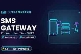 set up and customize your SMS gateway with kannel, jasmin and smpp