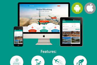 make travel affiliate website and mobile apps
